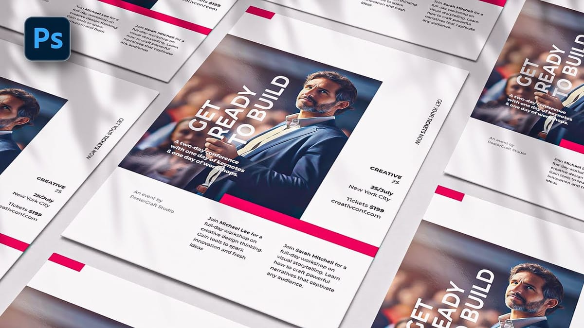 How to Design a Workshop Poster in Photoshop