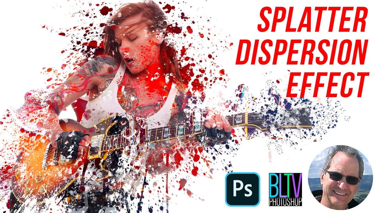 Create a Powerful Dispersion, Splatter Effect from a Photo in Photoshop