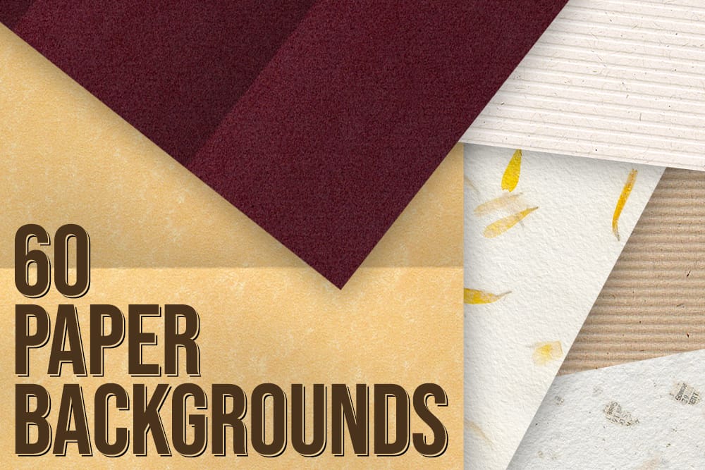 60 Beautiful High Resolution Paper Backgrounds