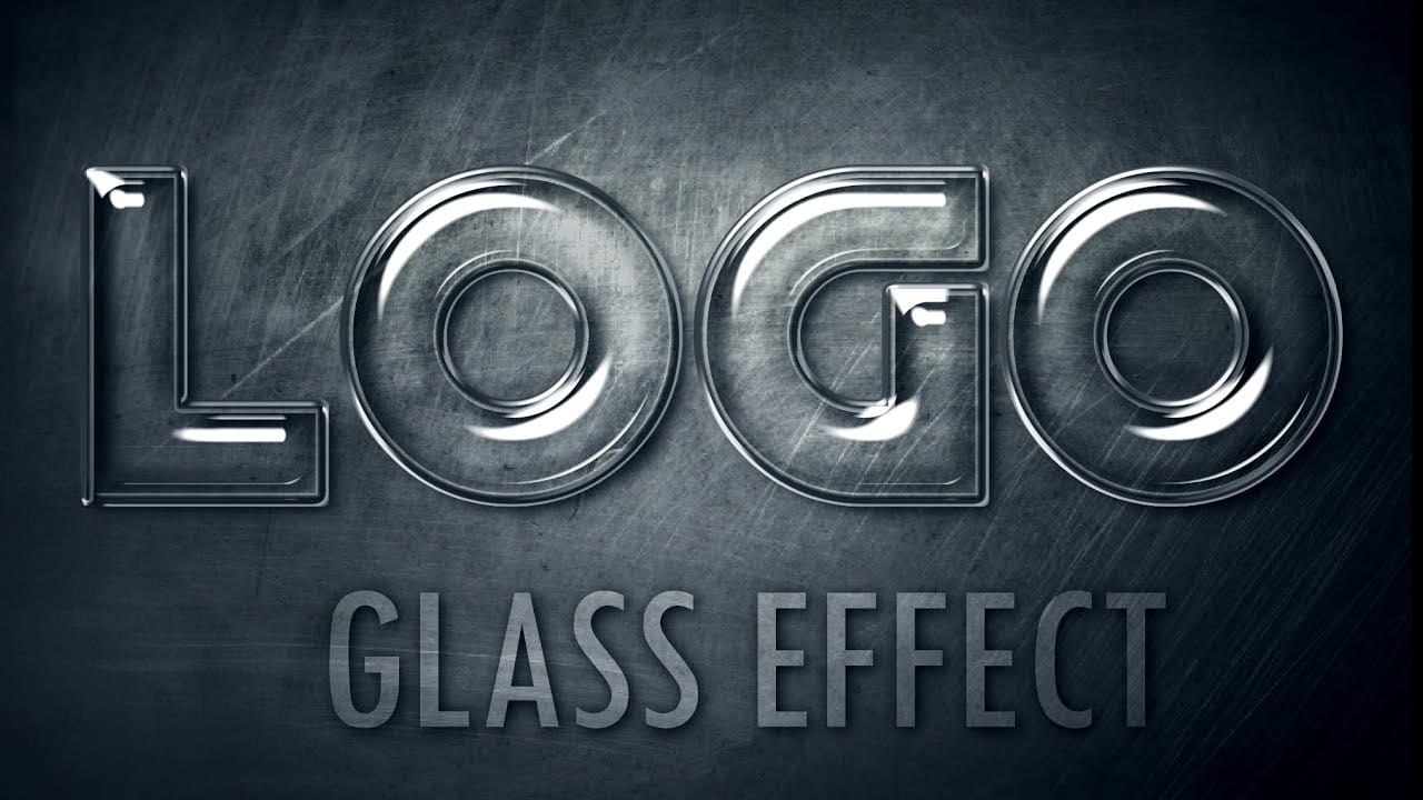 Shiny Glass Text Effect in Photoshop