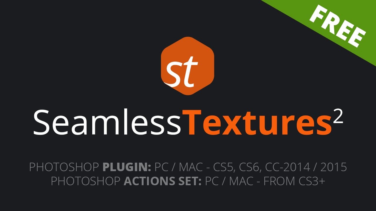 Free seamless texture generator Photoshop plugin