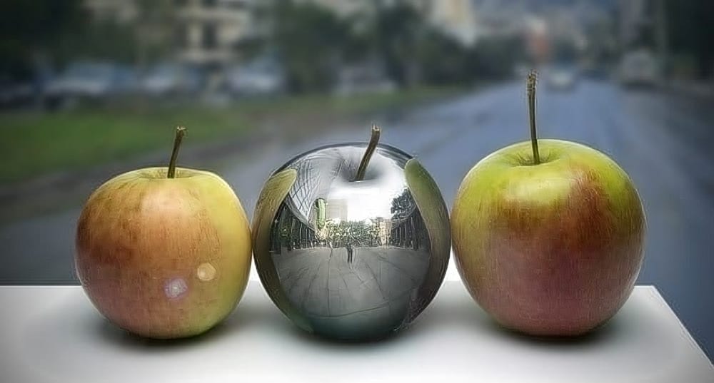 Create a Photo-Realistic Metal Apple in Photoshop