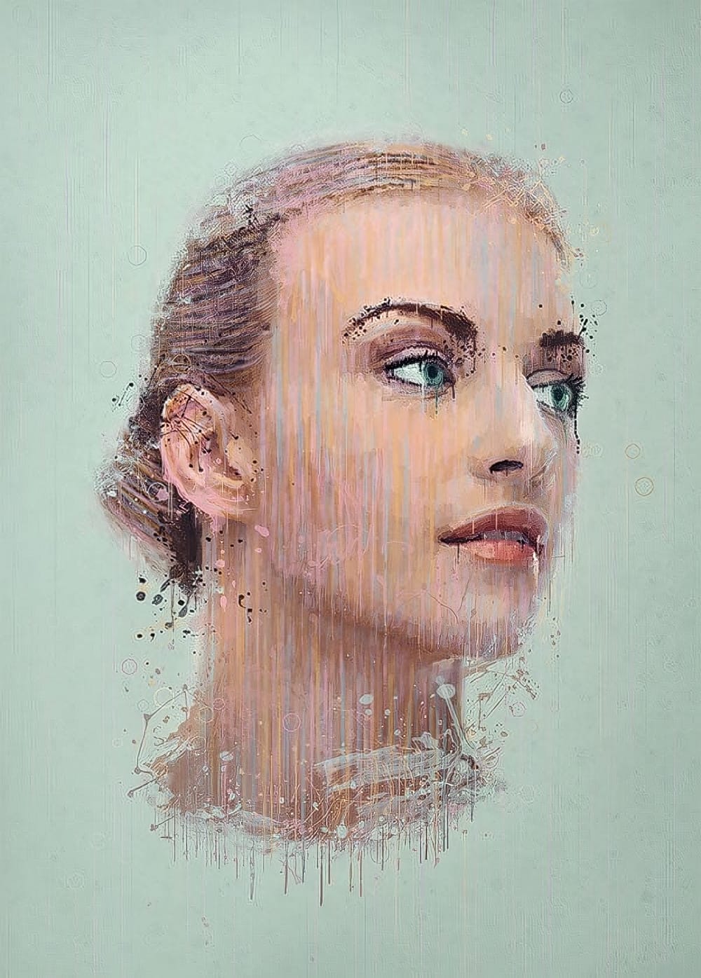 Apply a painterly splatter effect to a photo in Photoshop