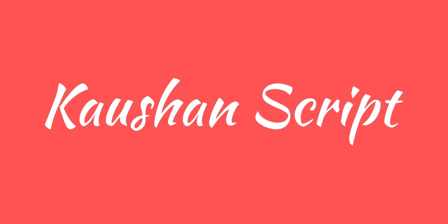 Kaushan Script font family