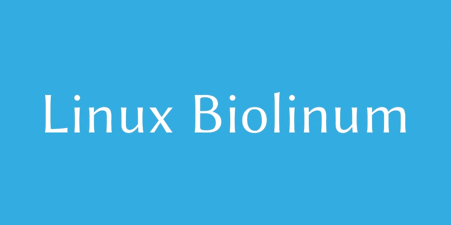 Linux Biolinum font family