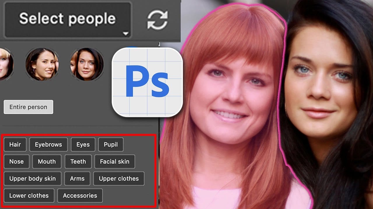 Select People, the most requested new photoshop feature