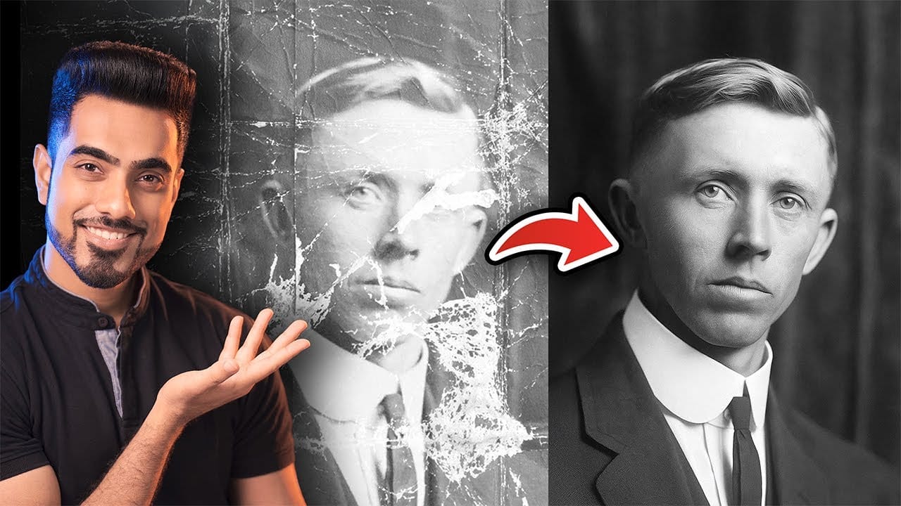 Photo Restoration: Combining AI with Photoshop for Optimal Results