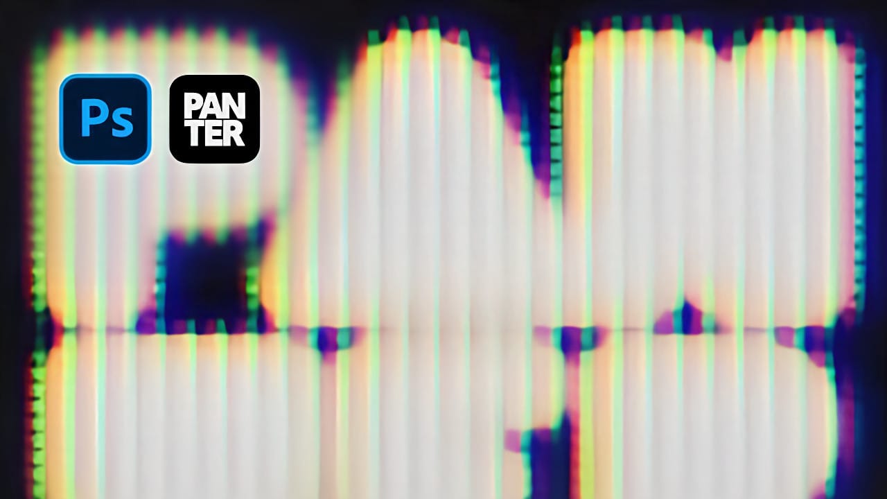 Create a Vintage CRT Text Effect in Photoshop