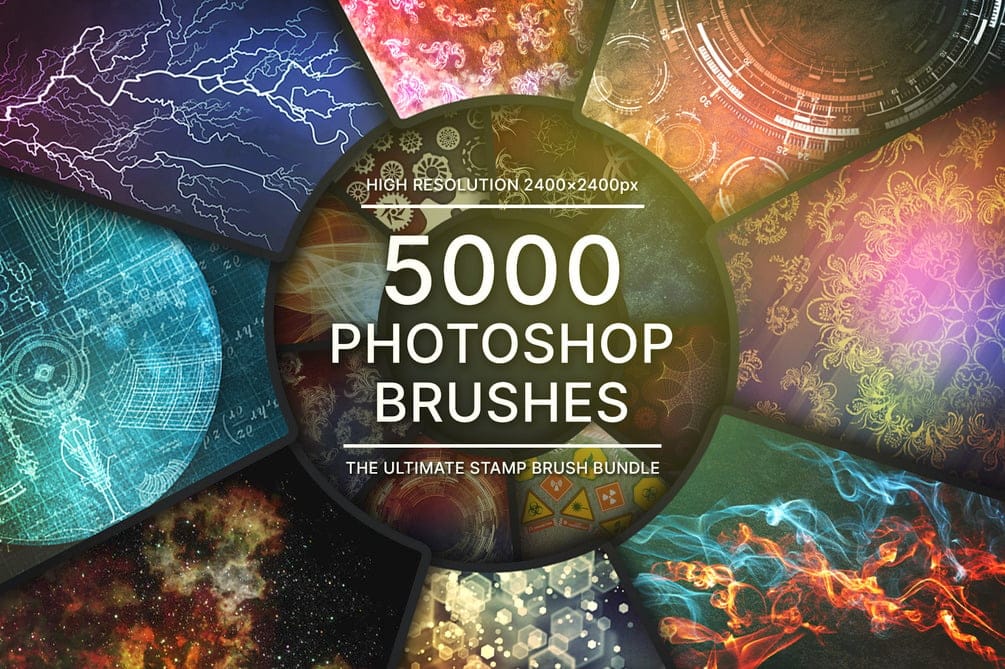 Photoshop Brush Arsenal: 5000 Premium Brushes in One Pack