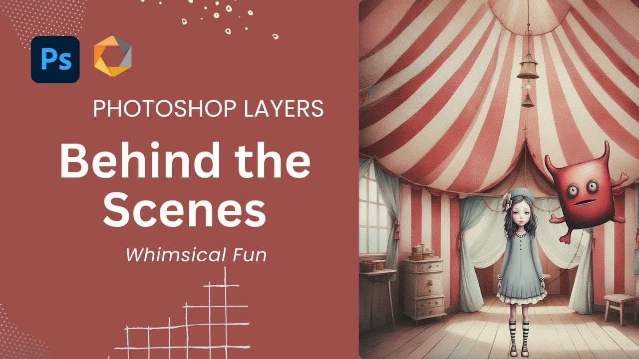 Create a Whimsical Vintage Image in Photoshop: Complete Layer Breakdown and Color Matching Technique