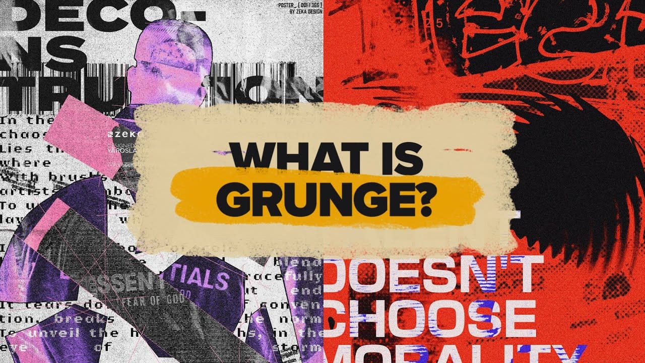 Understanding Grunge Design: Typography, Textures, and Visual Style