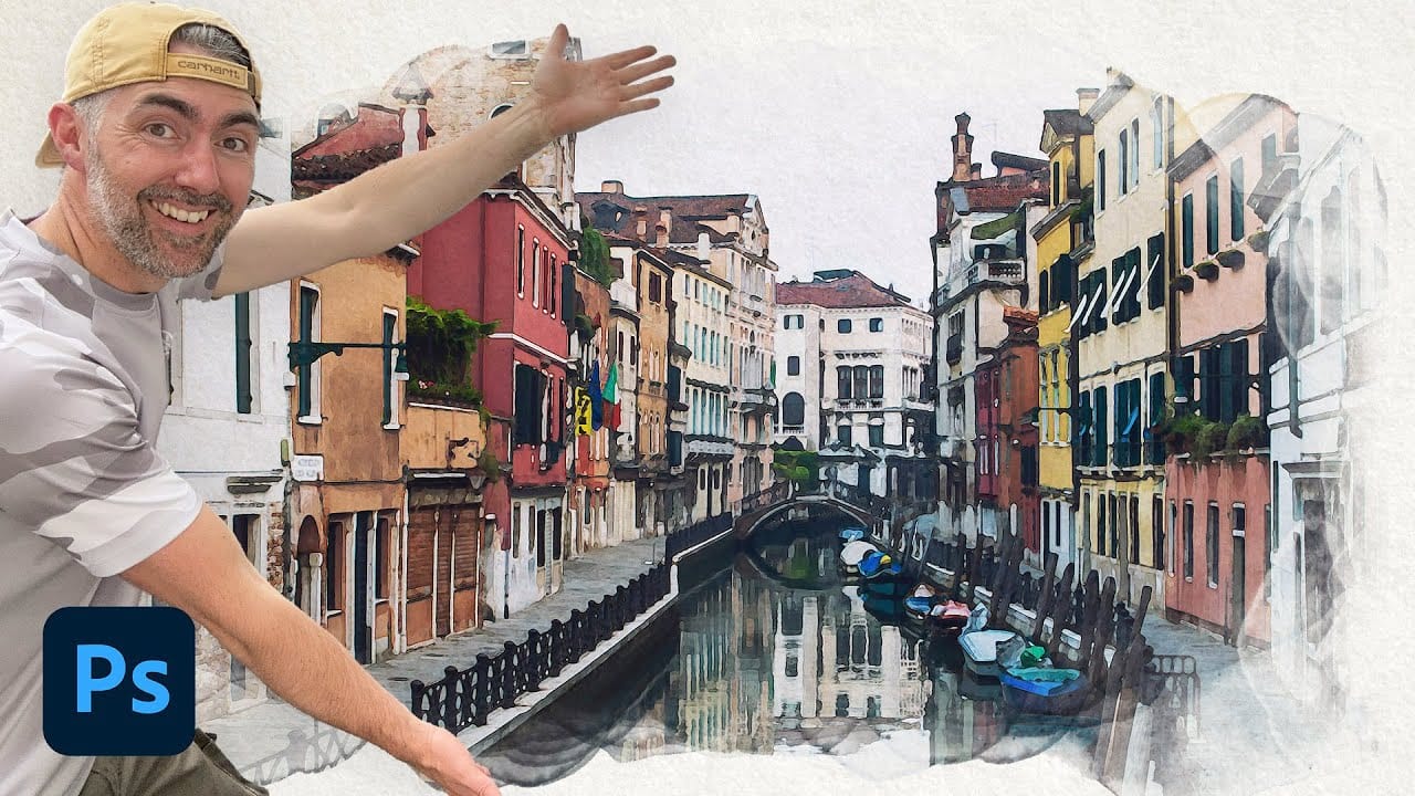 Transform Photos into Realistic Watercolor Paintings in Photoshop
