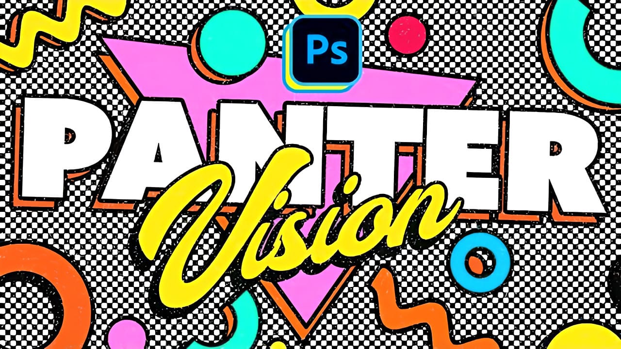 Create Colorful Retro Text Compositions in Photoshop