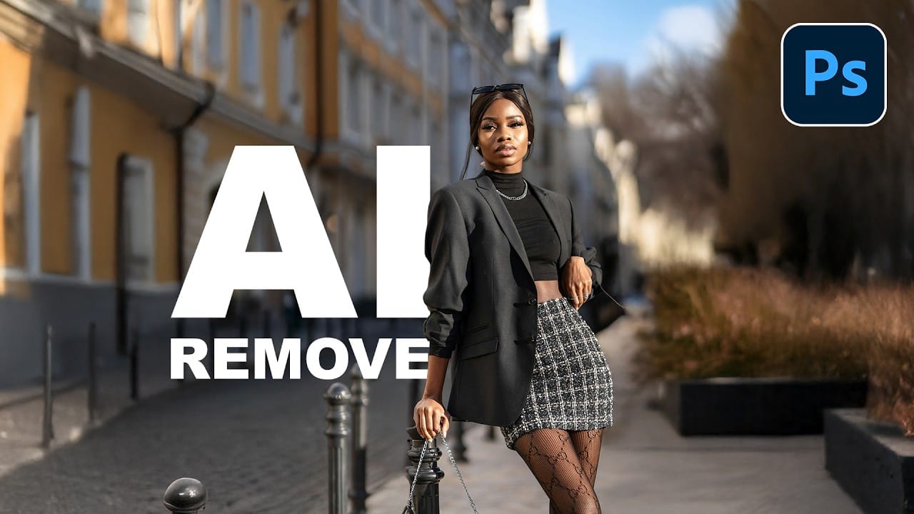 How to Remove Objects from Photos Using AI Tools in Photoshop