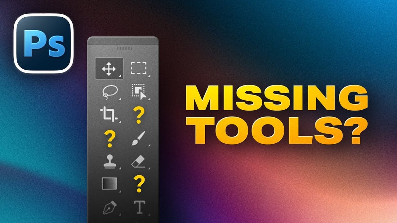 How to Customize Your Photoshop Toolbar and Find Hidden Tools