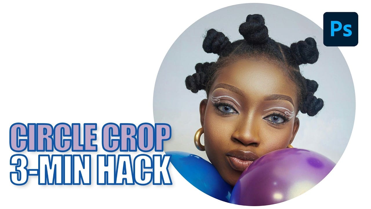 How to Create Circle Cropped Photos with Transparent Backgrounds in Photoshop