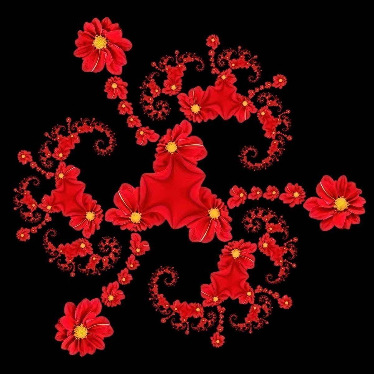 Create a Beautiful Floral Fractal Illustration in Photoshop