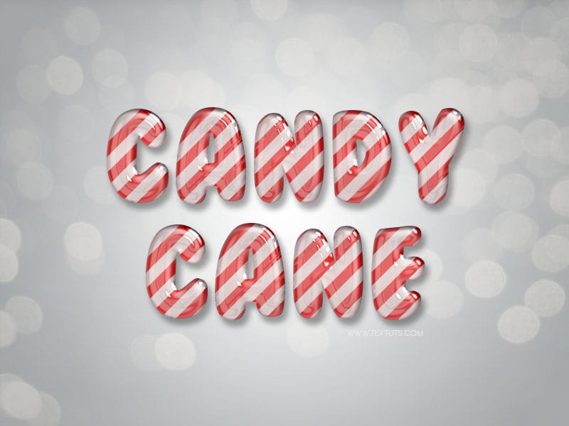 Create a glossy candy text effect in Photoshop