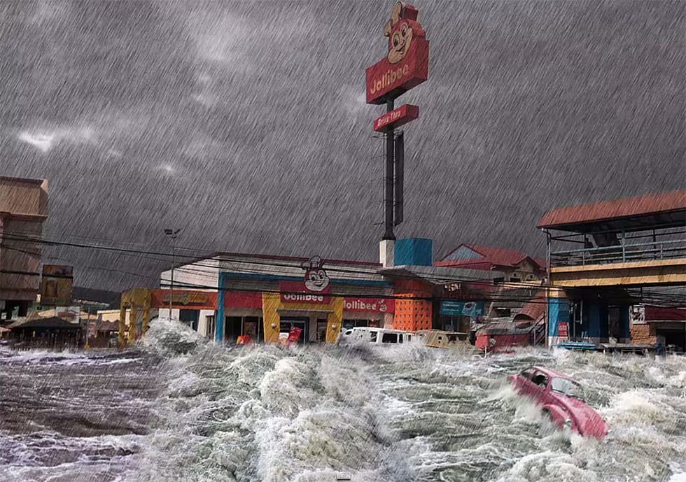 Creating a Flooded Area in Photoshop