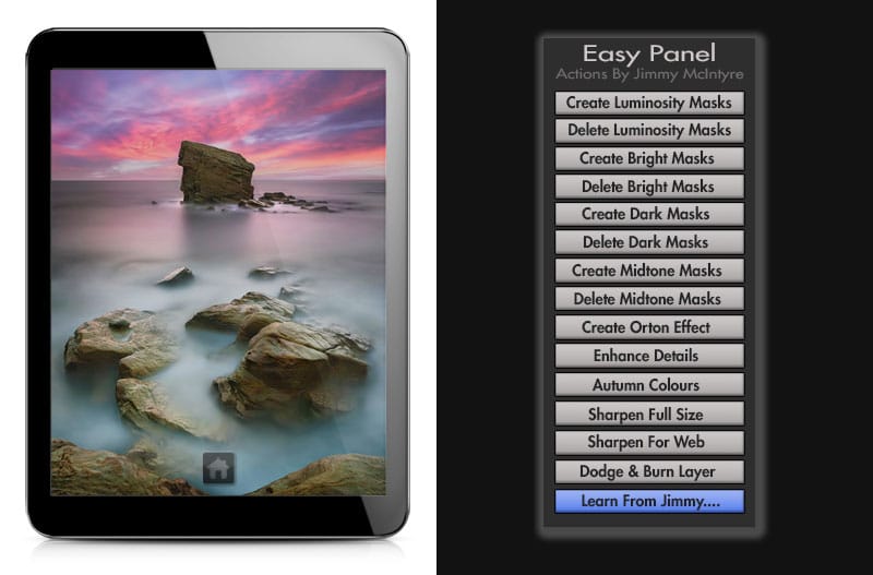 Enhance your images with free Easy Panel Photoshop extension