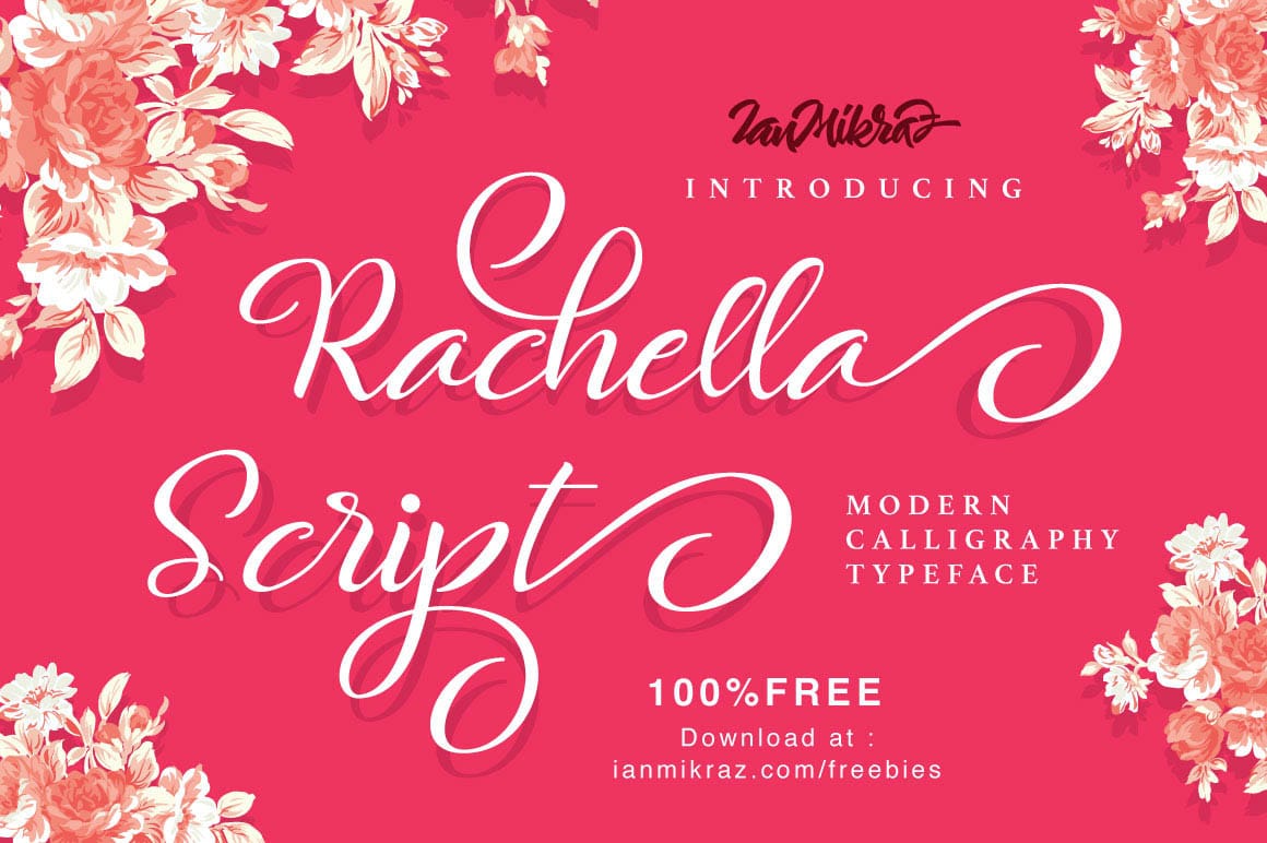 Download Rachella Free Script Font