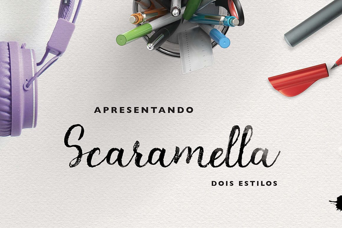 Download Scaramella Calligraphic free typeface