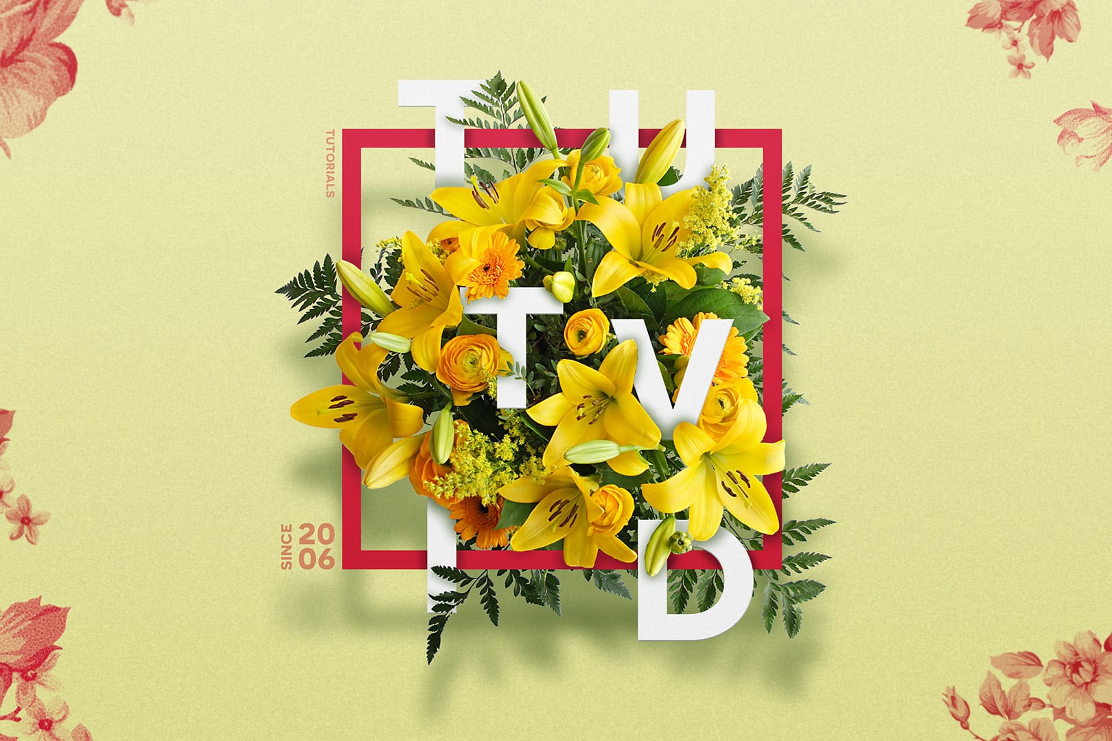 Create a Floral Typography Text Effect in Photoshop