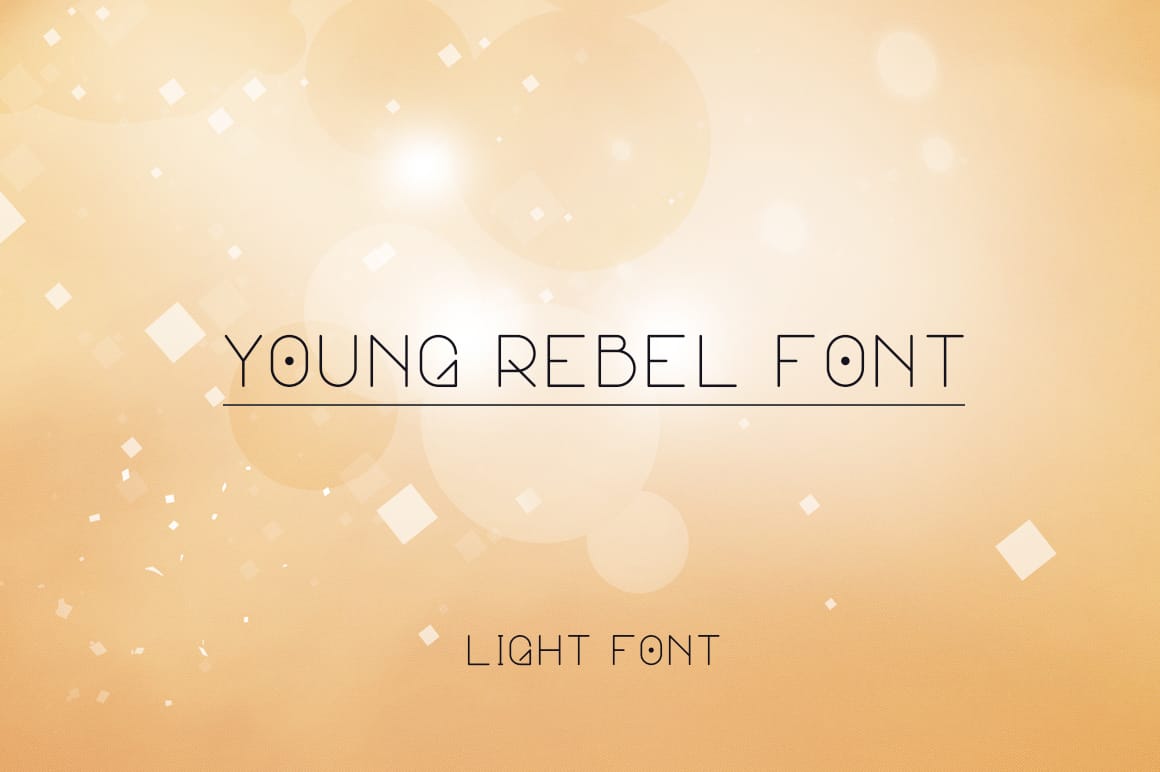 Download Young Rebel Light free font