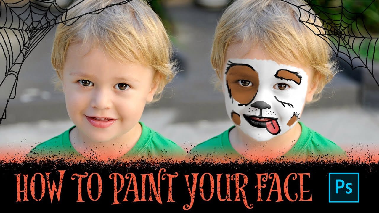 How to Paint Your Face in Photoshop