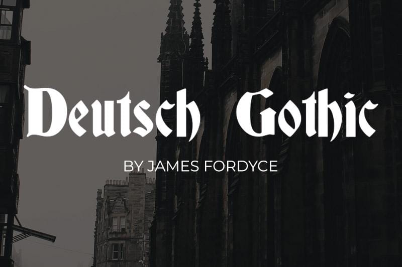 Deutsch Gothic Free Font