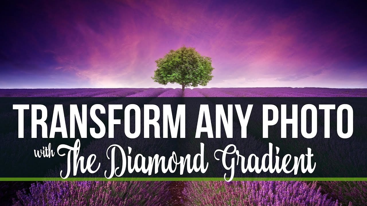 Completely transform any photo with the diamond gradient in Photoshop