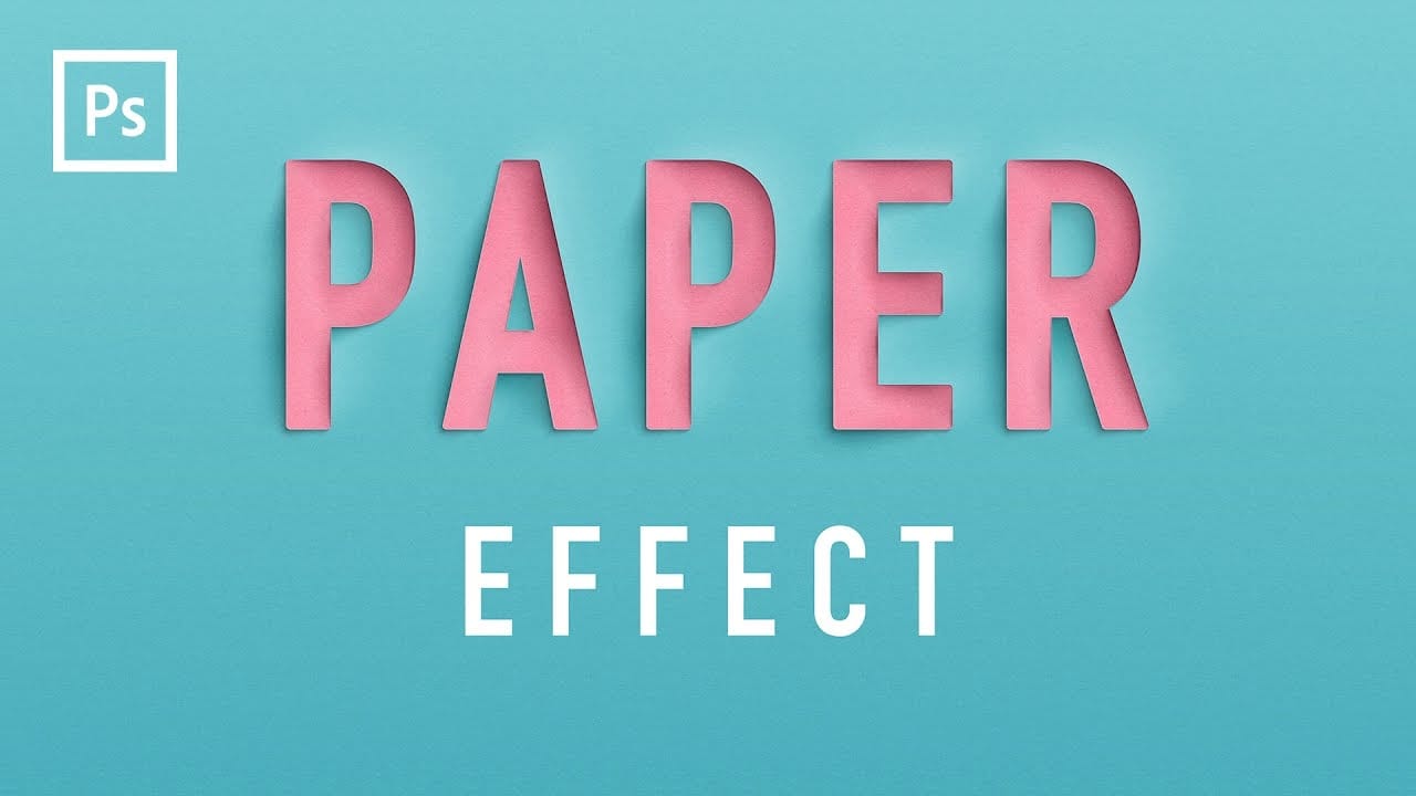 Create a Realistic Paper Cutout Text Effect in Photoshop