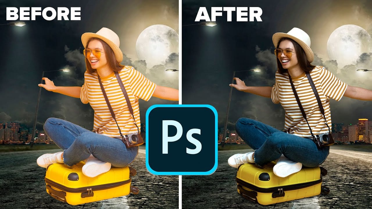 How to perfectly match colors in Photoshop when combining photos