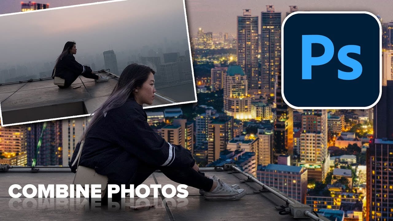 How to combine and blend photos in Photoshop