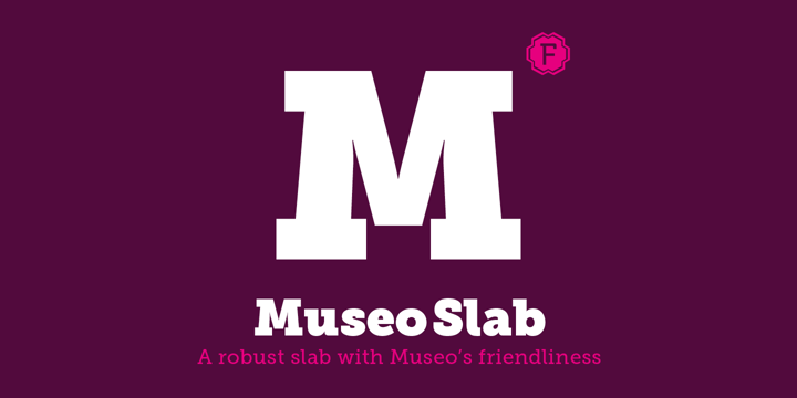 Free Font: Museo Slab 500