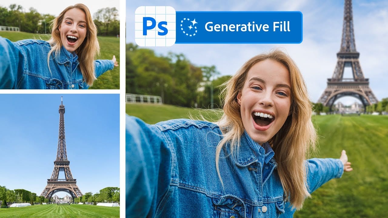 Merge two photos in just a few clicks using Photoshop’s Generative Fill