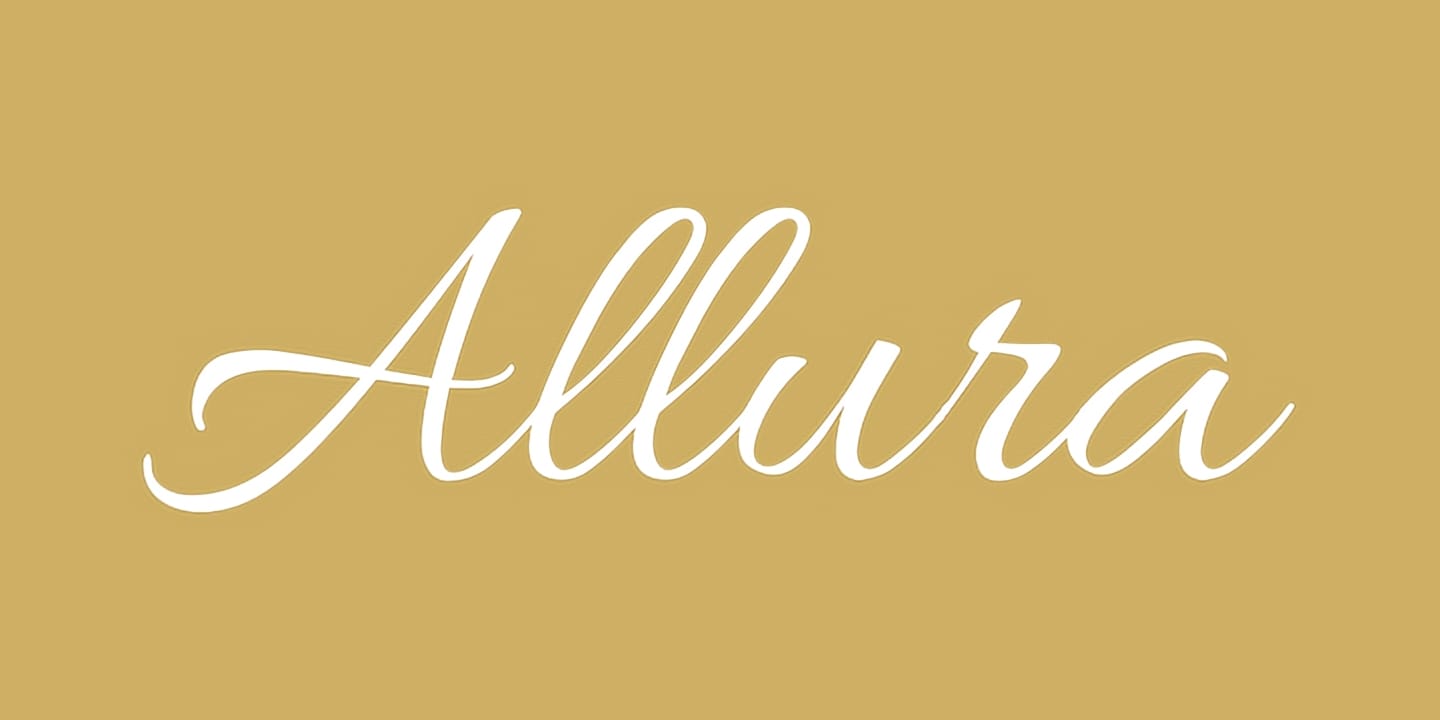 Allura font family