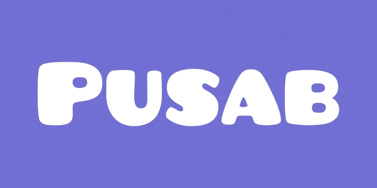 Pusab font family