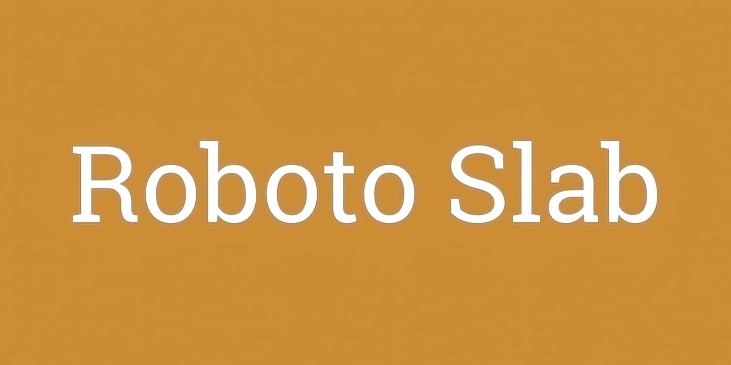 Roboto font family