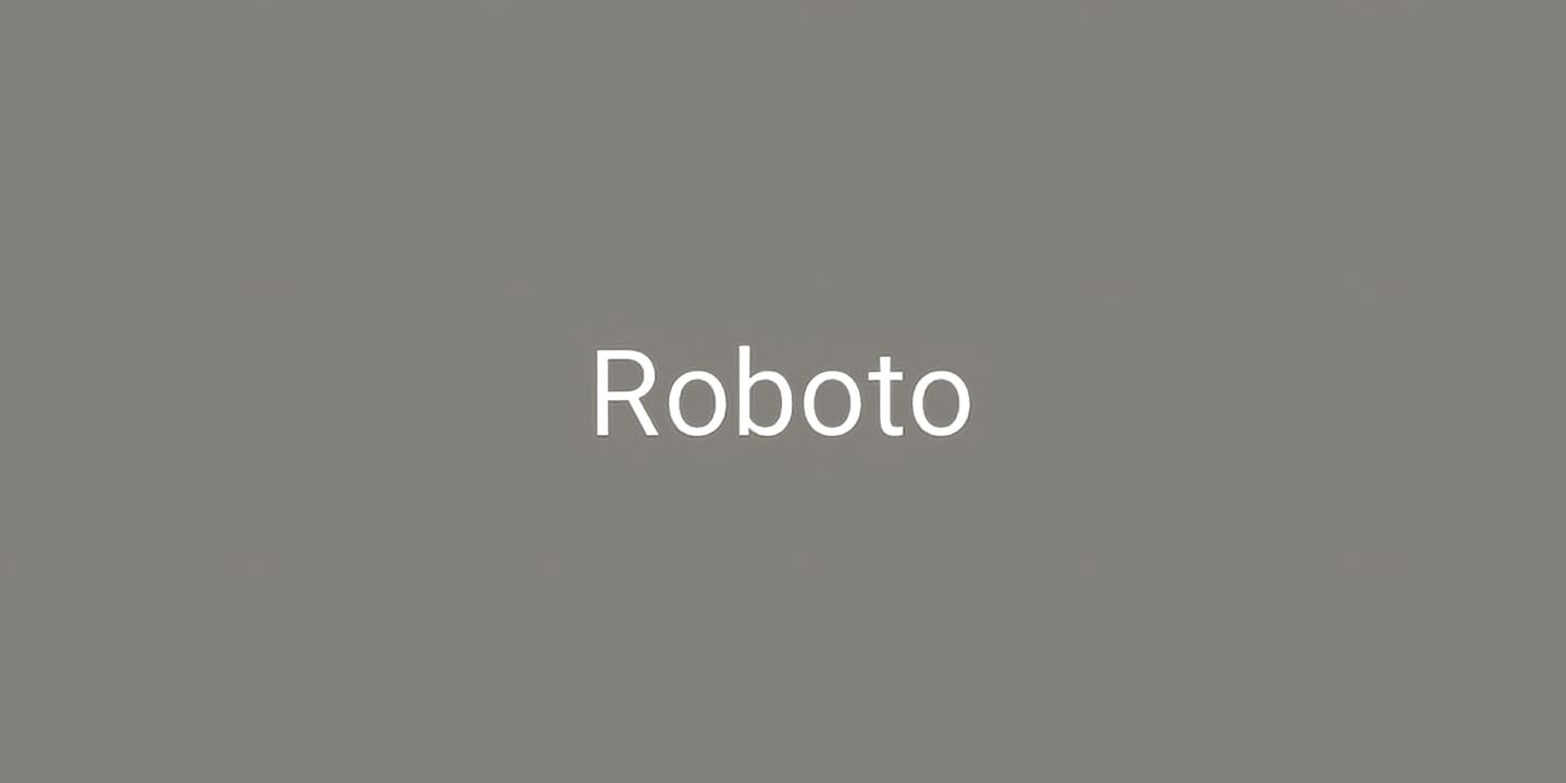 Roboto Slab font family