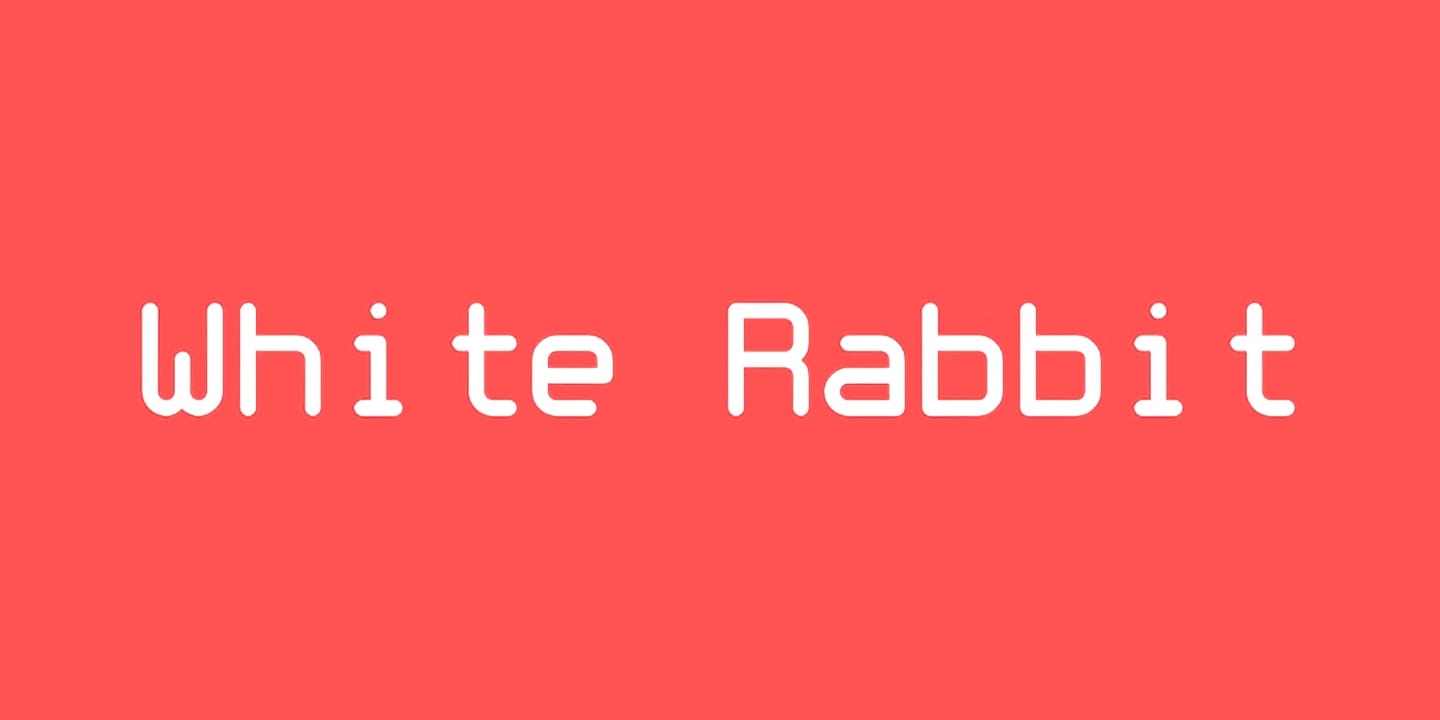 White Rabbit font family